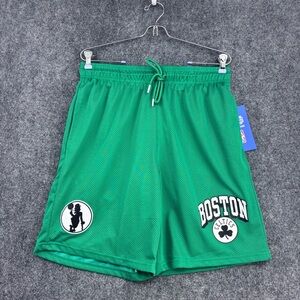 NWT Ultra Game Green Boston Celtics Basketball Shorts Men’s M NBA